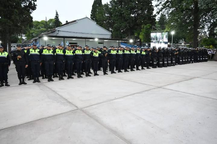 “Tenemos los índices de inseguridad más bajos de la historia”, aseguró Jaldo