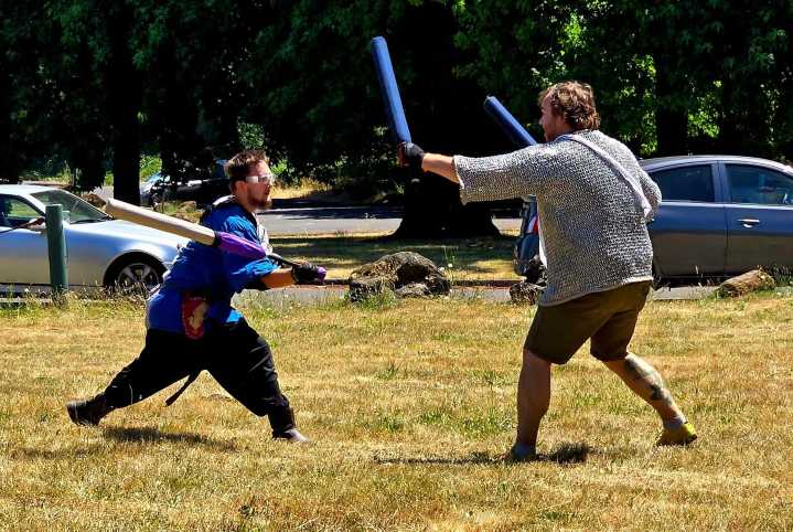 Fantasy-themed combat tournament for charity to fill Woodmansee Park Saturday