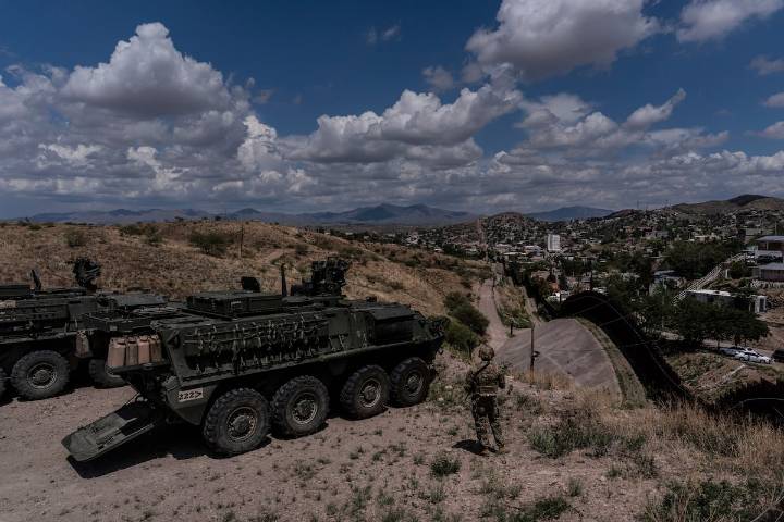 Trump administration adds militarized zone in California along border