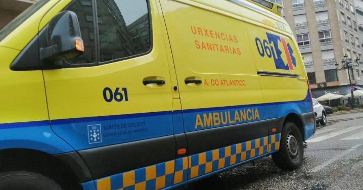 Muere una persona en un accidente de tráfico en Porqueirós, Muíños