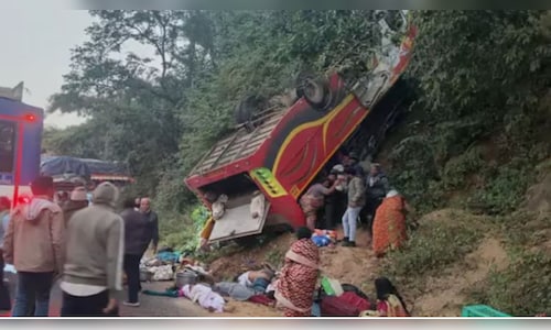 9 dead, 22 injured as bus overturns and falls into valley in Andhra Pradesh