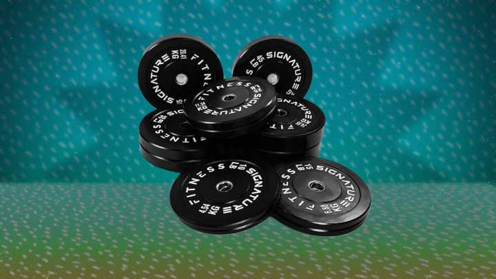 These Olympic Bumper Plates are $100 Off for Cyber Monday