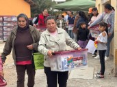 Entrega Godezac apoyos alimentarios en Fresnillo