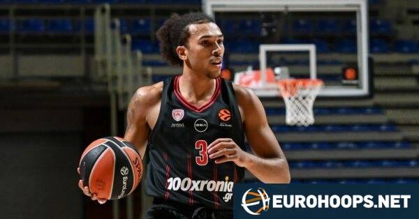 Olympiacos’ Tyson Ward out four weeks