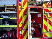 Fire service called out to sofa fire on the side of the road