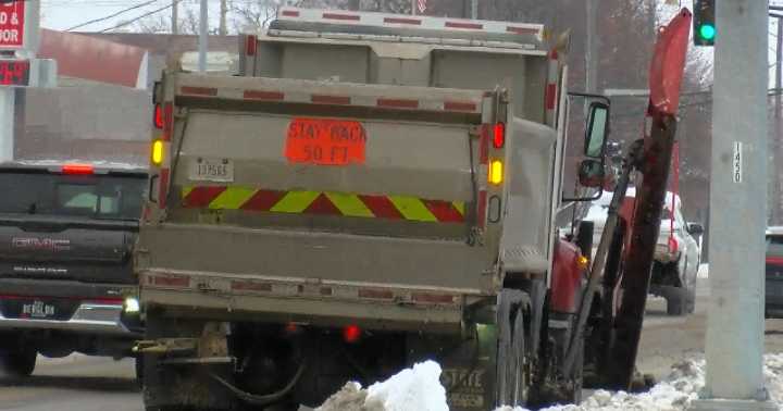 Snow crews work multiple shifts to clear area roads