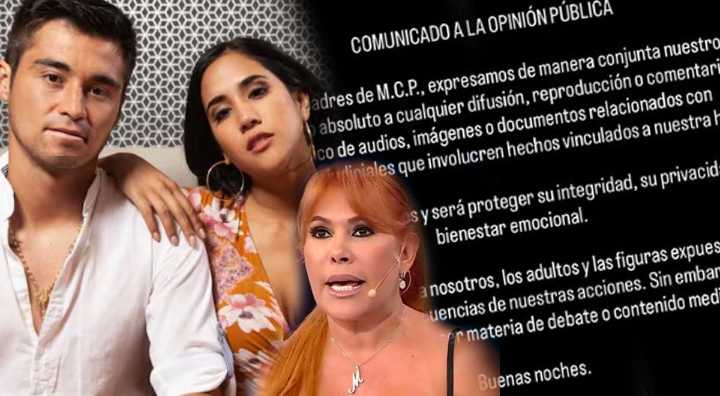 Melissa Paredes y Rodrigo Cuba EXPLOTAN en comunicado y prohíben a Magaly Medina hablar de su hija: "No debe ser materia de debate ni contenido mediático"