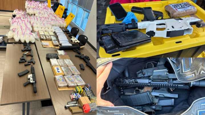 Narcotics, firearms seized in massive Southern California drug bust operation