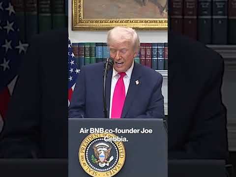 Trump Teases Possible Name for Next Fed Chair #shorts