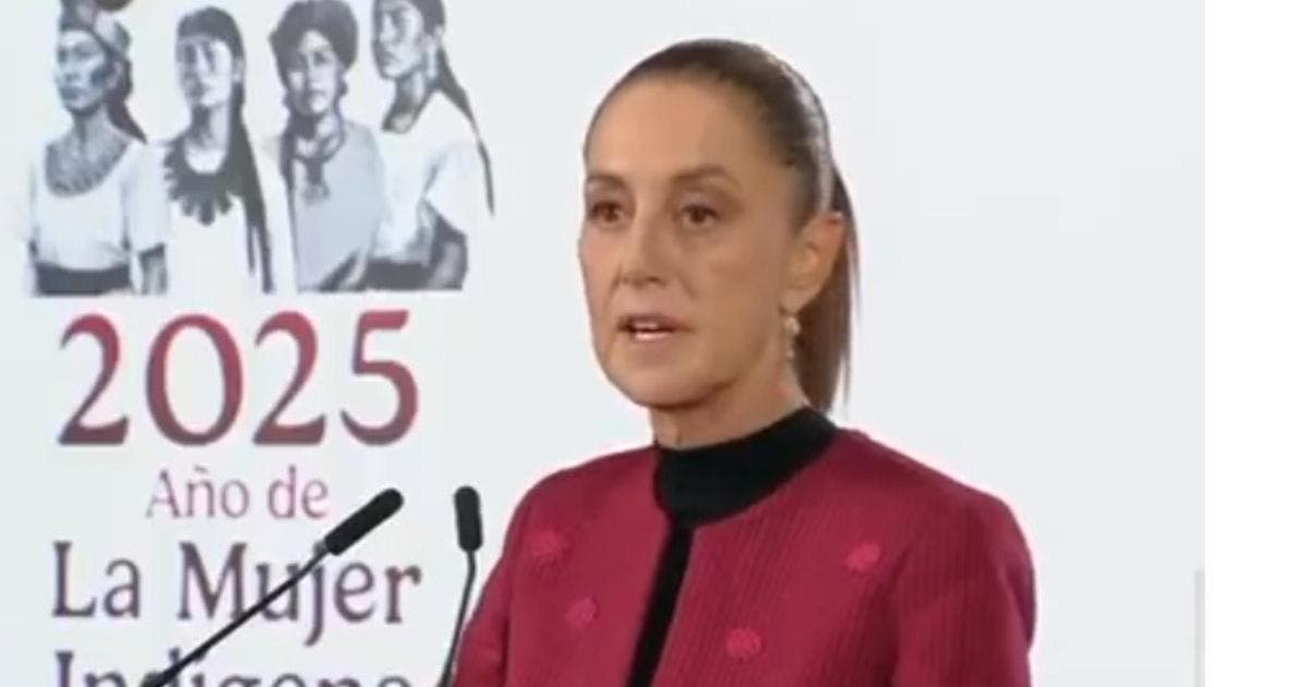 Responde Sheinbaum a amenaza arancelaria de Trump por entrega de agua