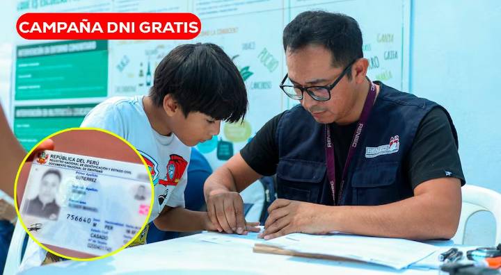 DNI gratis en Los Olivos: vecinos podrán acceder a campaña del RENIEC este 12 de diciembre