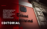 TC debe proteger la independencia de la justicia