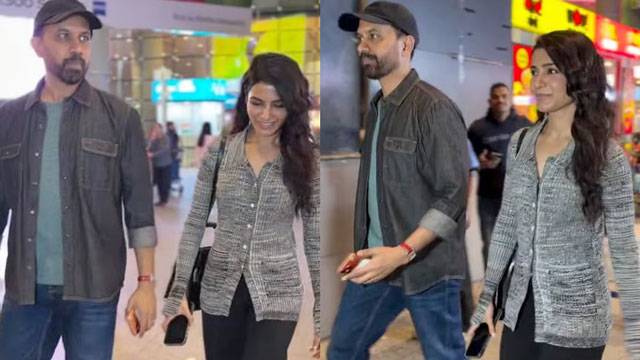 Samantha, Raj Nidimoru make first public appearance after wedding