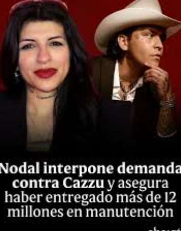 Christian Nodal habría denunciado a Cazzu por afirmar que la manutención de su hija “no es suficiente”