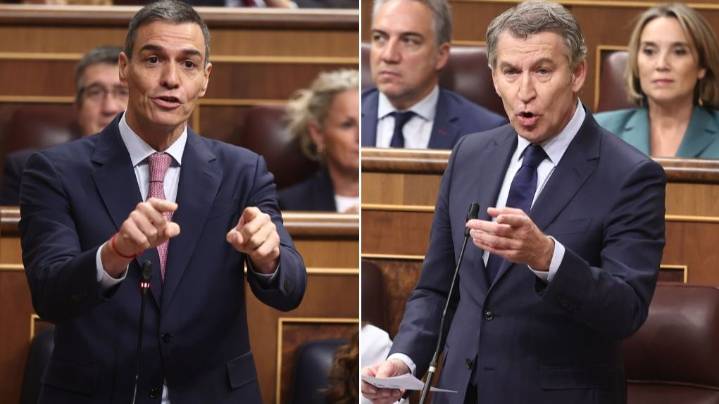 Salazar, Ábalos en prisión y la sentencia al FGE marcan a Sánchez en la última sesión de control del año al Gobierno