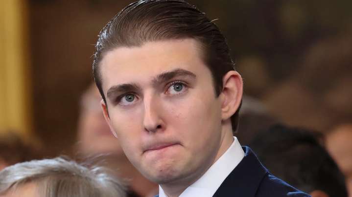 Barron Trump's Leaked Late-Night Call Paints The Strangest Picture Of His Life Yet