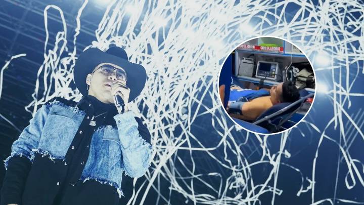 Yeison Jiménez le hizo pasar susto a sus seguidores: terminó en ambulancia tras presentación en Bogotá