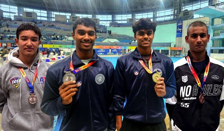 Telangana swimmers shine at School Games Federation championship in Delhi