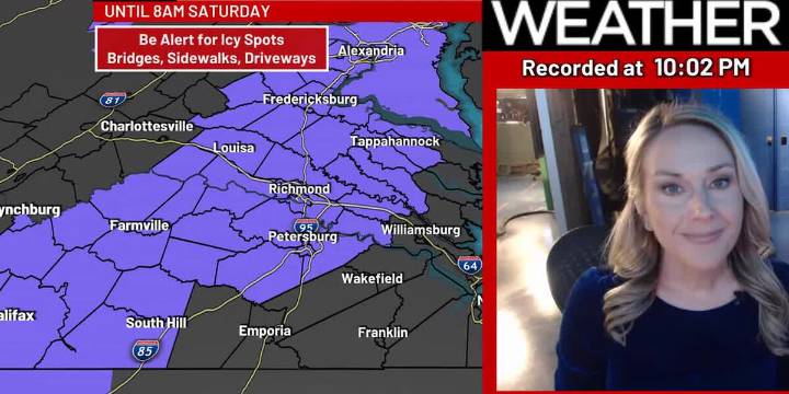 Tonight’s Forecast: Be alert for icy spots