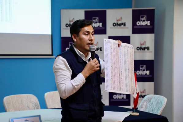 ONPE PRESENTARÁ LA CÉDULA OFICIAL DE VOTACIÓN PARA LAS ELECCIONES 2026 ESTE 24 DE DICIEMBRE