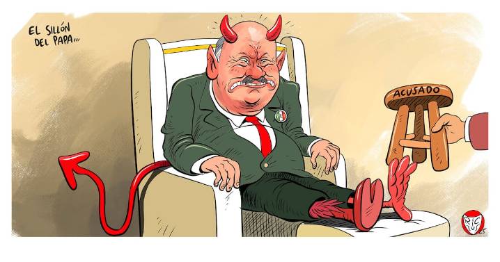 EL SILLÓN DEL PAPA...