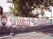 Patios de la Estación se convierte en galería abierta