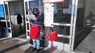 Baritone and bells launch Salvation Army's Friday challenge day to boost holiday donations