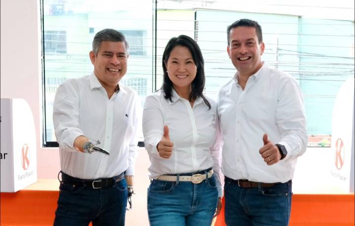 Keiko Fujimori oficializa fórmula presidencial y activa su maquinaria rumbo al 2026