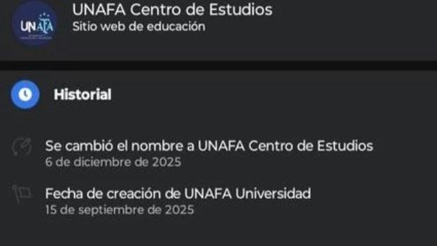 Tras la intimación del Gobierno, se cayó la web de la Universidad de la AFA