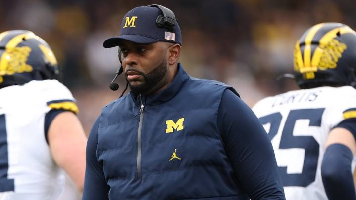 Michigan’s Sherrone Moore 'Grabbed a Knife,' Threatened Staffer: Report