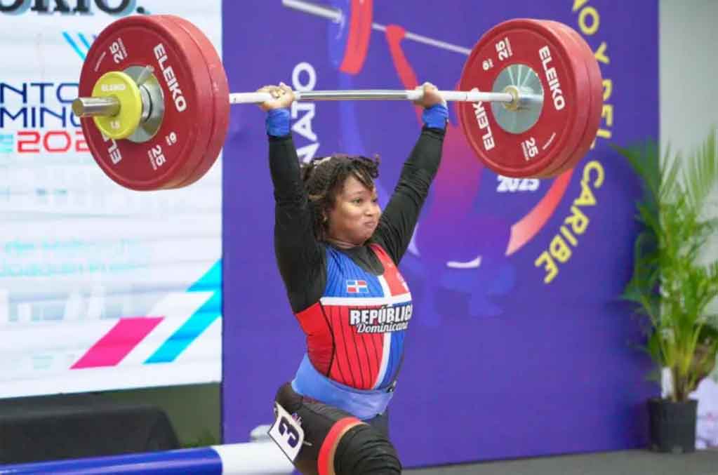 Dominicanas Matías y Novas con cupos a los Centroamericanos en pesas (+Foto)