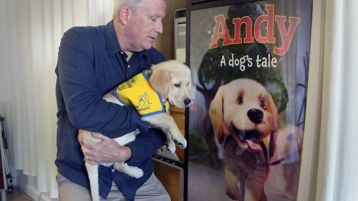 Legendary animator has puppy love for new character