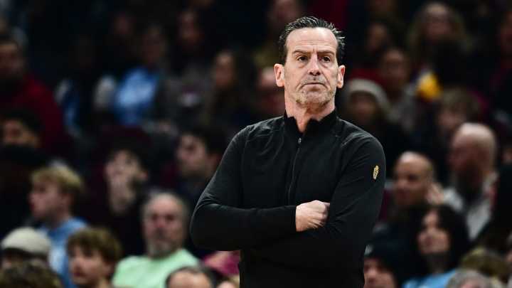 Cavs coach Kenny Atkinson talks after loss to the Warriors