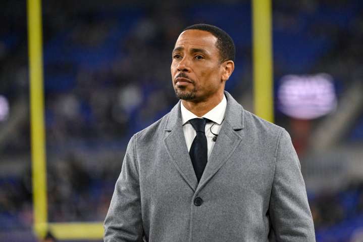 Fans concerned for Rodney Harrison after freeze-up during NFL pregame show