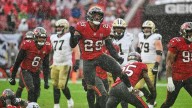 Saints victorious in 24-20 upset of Buccaneers