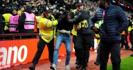 Fans of Swiss club Young Boys banned from Europa League game for violence at Aston Villa