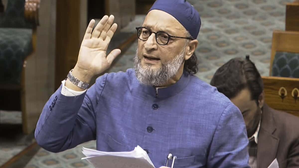 Linking patriotism to religion is anti-constitutional: Owaisi in LS