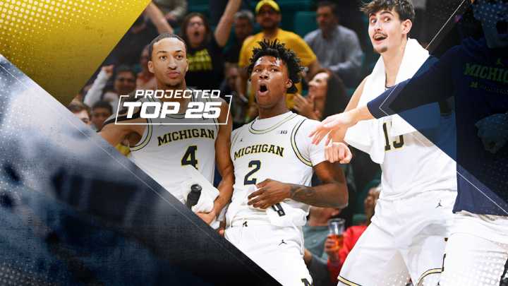 Predicting college basketball AP rankings: Michigan set to rise into top five