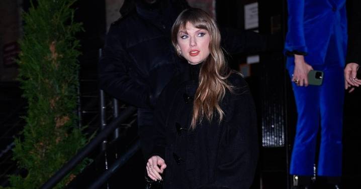 Taylor Swift's $6,400 Louis Vuitton Coat Doubles as a Minidress