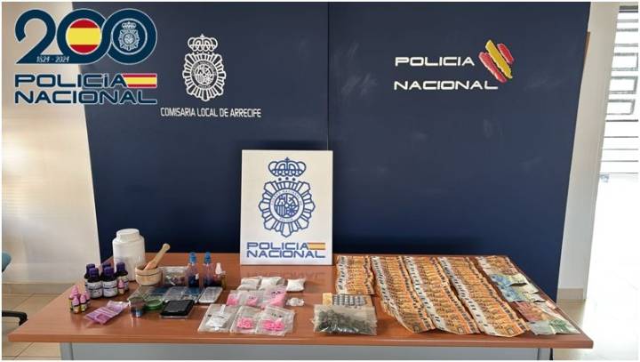 Cae una red de tráfico de drogas en Arrecife con la detención de cuatro implicados