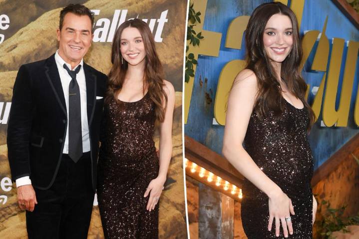 Justin Theroux's wife Nicole Brydon Bloom is pregnant, expecting couple's first child