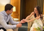 Alice Campello, una invitada de lujo en la boda en Asturias de una conocida joyera