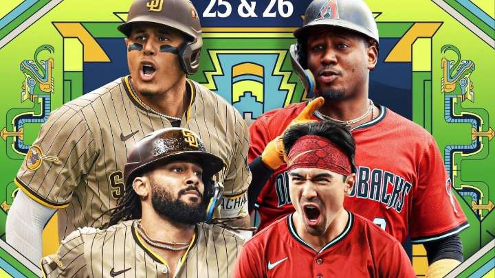 Padres contra Diamondbacks jugarán en el estadio Harp Helú en abril de 2026