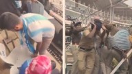 Viral video: Chairs fly, police run at Messi event in Kolkata’s Salt Lake stadium