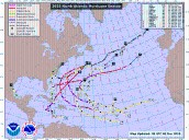 For the first time in a decade, no U.S. landfalling hurricanes