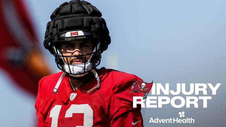 Buccaneers-Saints Injury Report Dec.5: Evans, McMillan, Wisdom Ruled Out