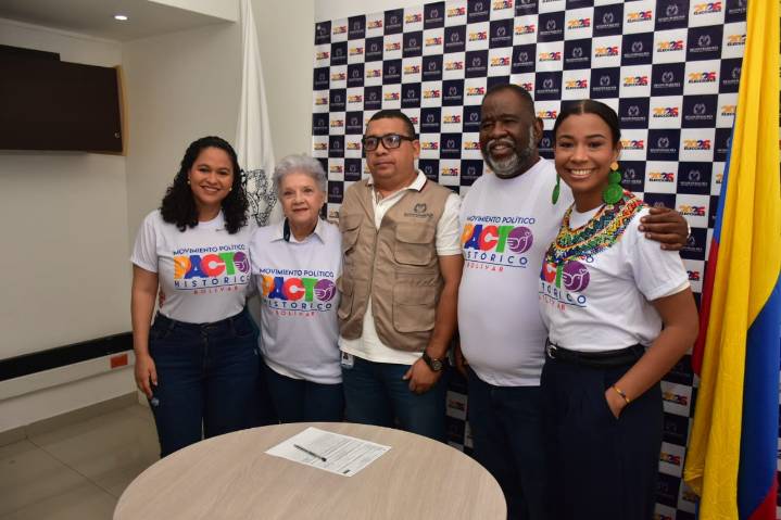 Amaury Julio, encabeza lista a Cámara por Bolívar del Pacto Histórico