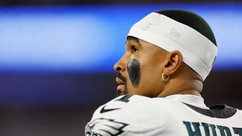 Philadelphia Eagles QB Jalen Hurts becomes first player on record with 2 turnovers on same play