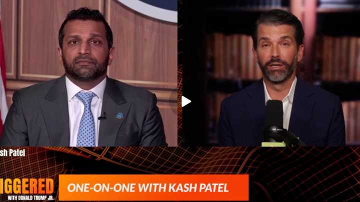 Trump Jr Admits He’s ‘Conspiratorial’ After Patel Claims It Wastes FBI’s Time