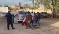 Explosión de suspensión de tráiler deja a un hombre lesionado en Villa Juárez